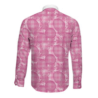 Alaka Hawaii Breadfruit Palaka Motifs Long Sleeve Button Shirt LT14 - Polynesian Pride