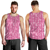 Alaka Hawaii Breadfruit Palaka Motifs Men Tank Top LT14 - Polynesian Pride