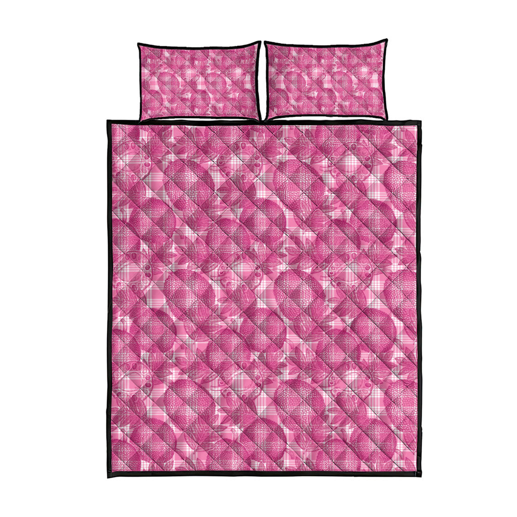 Alaka Hawaii Breadfruit Palaka Motifs Quilt Bed Set LT14 - Polynesian Pride