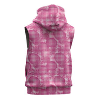 Alaka Hawaii Breadfruit Palaka Motifs Sleeveless Hoodie LT14 - Polynesian Pride