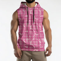 Alaka Hawaii Breadfruit Palaka Motifs Sleeveless Hoodie LT14 - Polynesian Pride