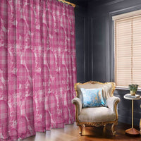 Alaka Hawaii Breadfruit Palaka Motifs Window Curtain LT14 - Polynesian Pride
