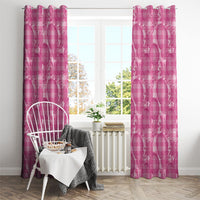 Alaka Hawaii Breadfruit Palaka Motifs Window Curtain LT14 - Polynesian Pride