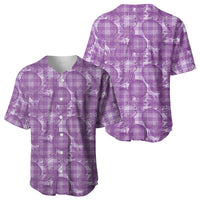Poni Hawaii Breadfruit Palaka Motifs Baseball Jersey LT14 - Polynesian Pride