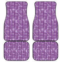 Poni Hawaii Breadfruit Palaka Motifs Car Mats LT14 - Polynesian Pride