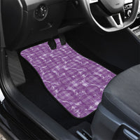 Poni Hawaii Breadfruit Palaka Motifs Car Mats LT14 - Polynesian Pride