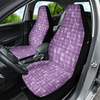 Poni Hawaii Breadfruit Palaka Motifs Car Seat Cover LT14 - Polynesian Pride