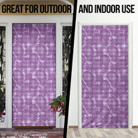 Poni Hawaii Breadfruit Palaka Motifs Door Cover LT14 - Polynesian Pride