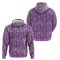 Poni Hawaii Breadfruit Palaka Motifs Hoodie LT14 - Polynesian Pride
