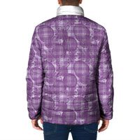 Poni Hawaii Breadfruit Palaka Motifs Padded Jacket LT14 - Polynesian Pride