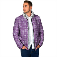 Poni Hawaii Breadfruit Palaka Motifs Padded Jacket LT14 - Polynesian Pride