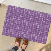 Poni Hawaii Breadfruit Palaka Motifs Rubber Doormat LT14 - Polynesian Pride