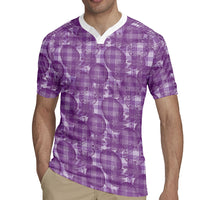 Poni Hawaii Breadfruit Palaka Motifs Rugby Jersey LT14 - Polynesian Pride