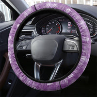 Poni Hawaii Breadfruit Palaka Motifs Steering Wheel Cover LT14 - Polynesian Pride