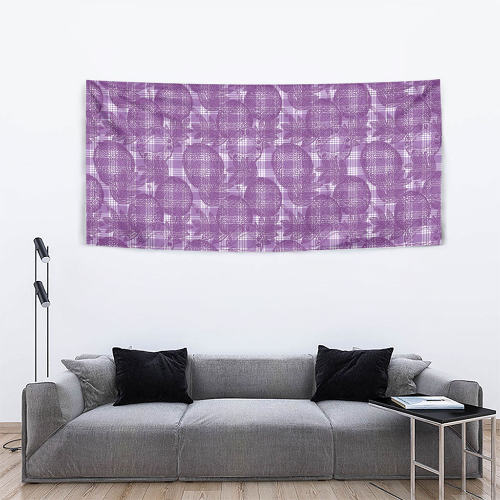 Poni Hawaii Breadfruit Palaka Motifs Tapestry LT14 - Polynesian Pride
