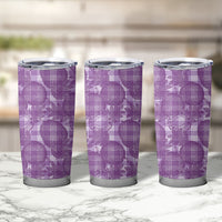 Poni Hawaii Breadfruit Palaka Motifs Tumbler Cup LT14 - Polynesian Pride