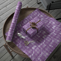 Poni Hawaii Breadfruit Palaka Motifs Wrapping Paper LT14 - Polynesian Pride