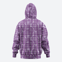 Poni Hawaii Breadfruit Palaka Motifs Zip Hoodie LT14 - Polynesian Pride