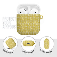 Melemele Hawaii Breadfruit Palaka Motifs AirPods Case LT14 - Polynesian Pride
