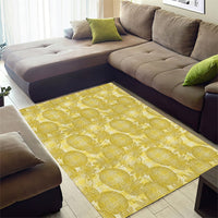 Melemele Hawaii Breadfruit Palaka Motifs Area Rug LT14 - Polynesian Pride