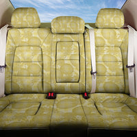 Melemele Hawaii Breadfruit Palaka Motifs Back Car Seat Cover LT14 One Size Yellow - Polynesian Pride