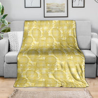 Melemele Hawaii Breadfruit Palaka Motifs Blanket LT14 - Polynesian Pride