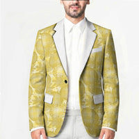 Melemele Hawaii Breadfruit Palaka Motifs Blazer LT14 - Polynesian Pride
