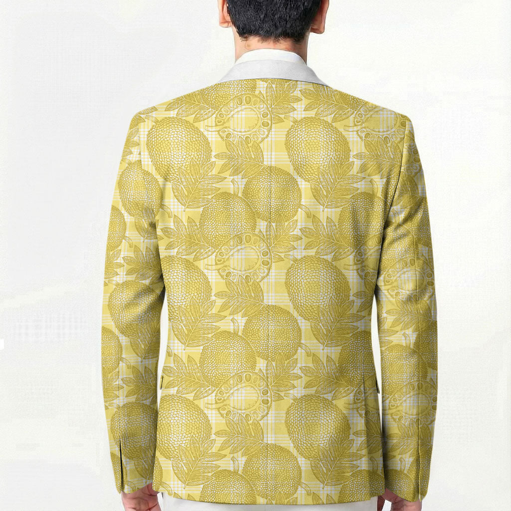 Melemele Hawaii Breadfruit Palaka Motifs Blazer LT14 - Polynesian Pride