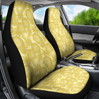 Melemele Hawaii Breadfruit Palaka Motifs Car Seat Cover LT14 - Polynesian Pride