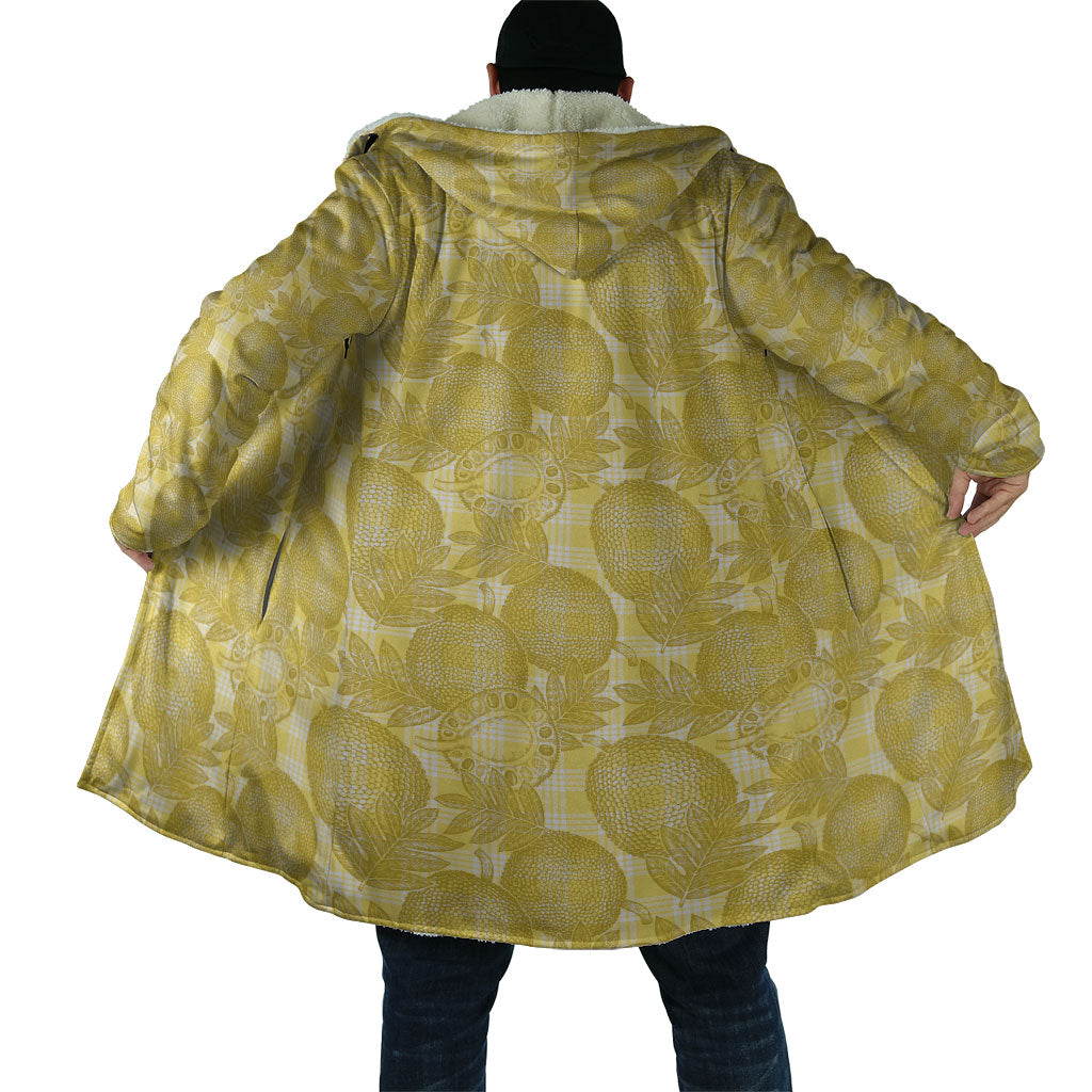 Melemele Hawaii Breadfruit Palaka Motifs Cloak LT14 - Polynesian Pride