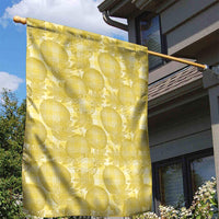 Melemele Hawaii Breadfruit Palaka Motifs Garden Flag LT14 - Polynesian Pride