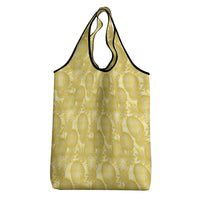Melemele Hawaii Breadfruit Palaka Motifs Grocery Bag LT14 - Polynesian Pride