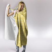 Melemele Hawaii Breadfruit Palaka Motifs Hooded Blanket LT14 - Polynesian Pride