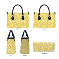 Melemele Hawaii Breadfruit Palaka Motifs Leather Bag LT14 - Polynesian Pride