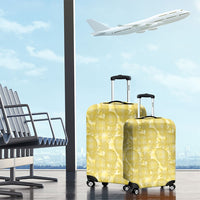 Melemele Hawaii Breadfruit Palaka Motifs Luggage Cover LT14 - Polynesian Pride