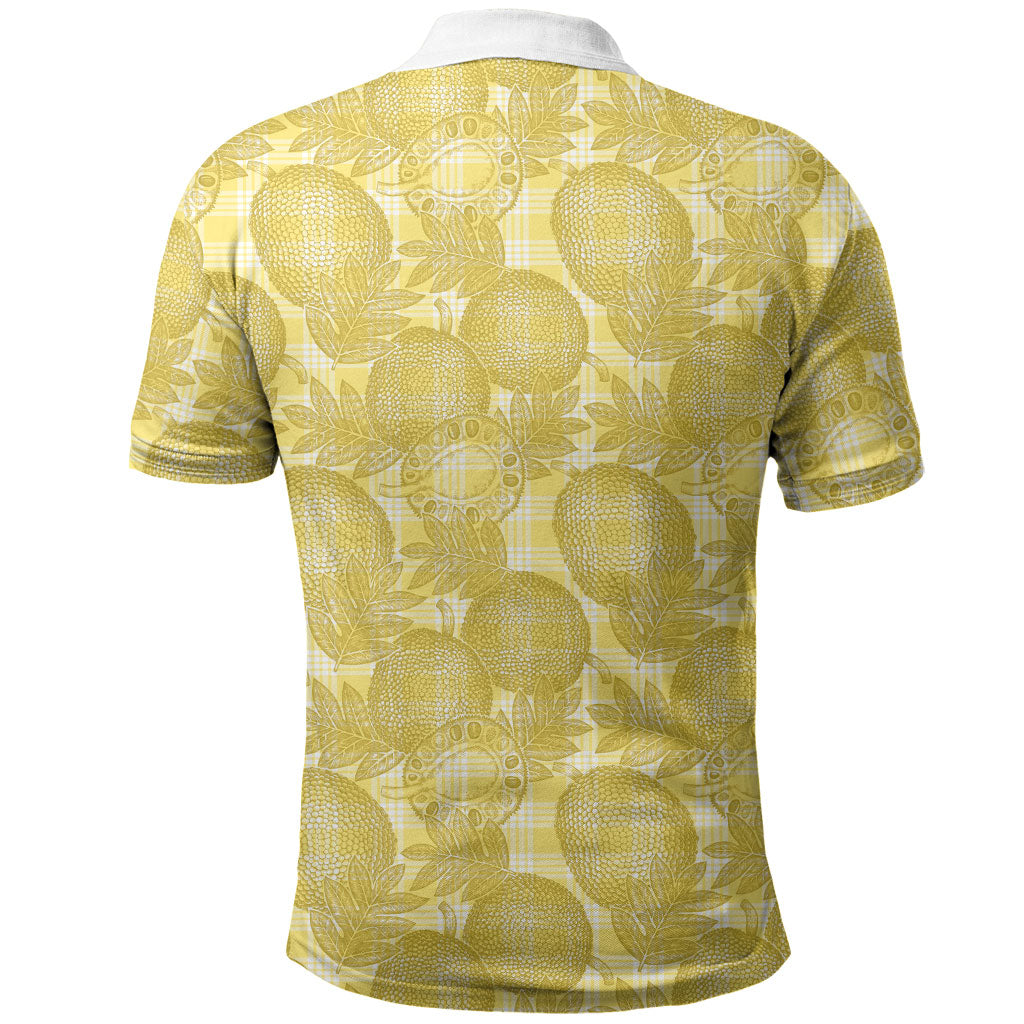 Melemele Hawaii Breadfruit Palaka Motifs Polo Shirt LT14 - Polynesian Pride