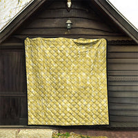 Melemele Hawaii Breadfruit Palaka Motifs Quilt LT14 - Polynesian Pride