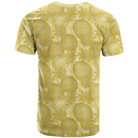 Melemele Hawaii Breadfruit Palaka Motifs T Shirt LT14 - Polynesian Pride