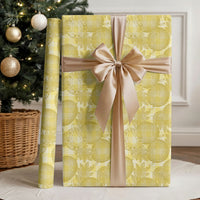 Melemele Hawaii Breadfruit Palaka Motifs Wrapping Paper LT14 - Polynesian Pride