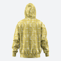 Melemele Hawaii Breadfruit Palaka Motifs Zip Hoodie LT14 - Polynesian Pride