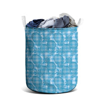 Polu Hawaii Breadfruit Palaka Motifs Laundry Basket LT14 - Polynesian Pride