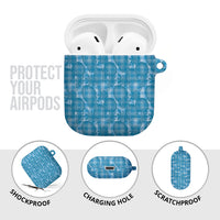 Polu Hawaii Breadfruit Palaka Motifs AirPods Case LT14 - Polynesian Pride