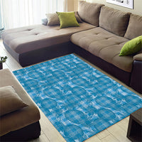 Polu Hawaii Breadfruit Palaka Motifs Area Rug LT14 - Polynesian Pride