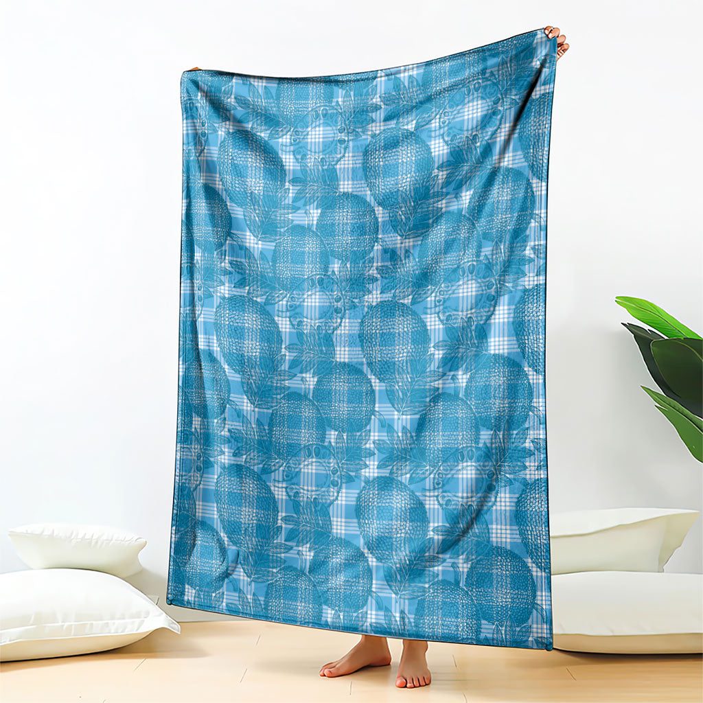 Polu Hawaii Breadfruit Palaka Motifs Blanket LT14 - Polynesian Pride