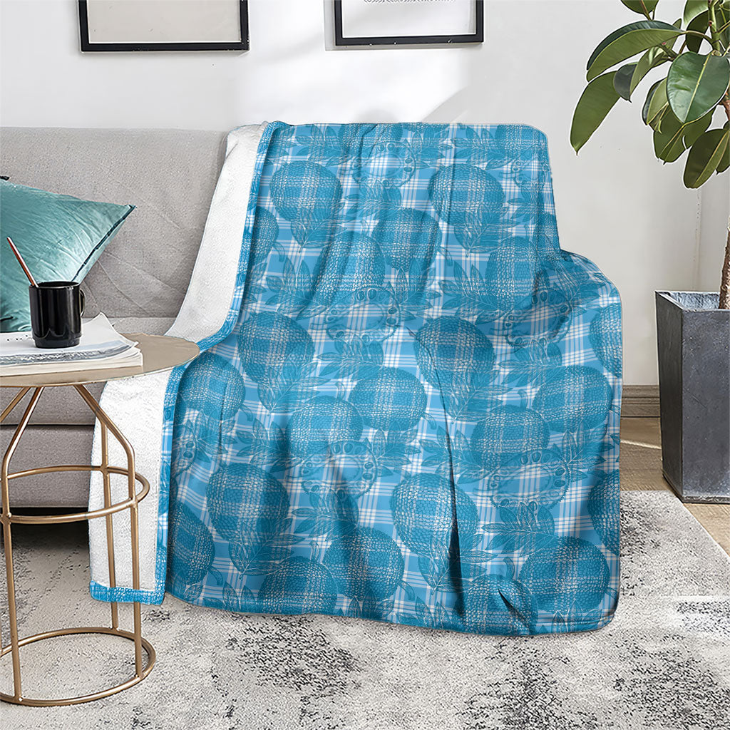Polu Hawaii Breadfruit Palaka Motifs Blanket LT14 - Polynesian Pride