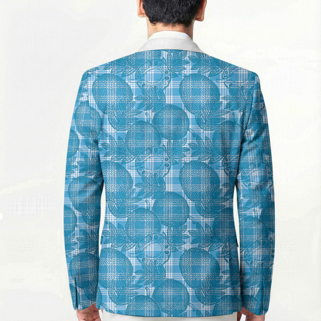 Polu Hawaii Breadfruit Palaka Motifs Blazer LT14 - Polynesian Pride