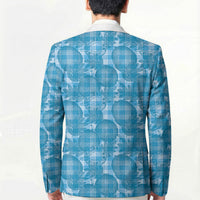 Polu Hawaii Breadfruit Palaka Motifs Blazer LT14 - Polynesian Pride