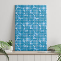 Polu Hawaii Breadfruit Palaka Motifs Canvas Wall Art LT14 - Polynesian Pride