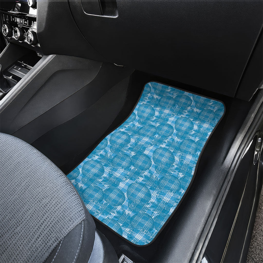 Polu Hawaii Breadfruit Palaka Motifs Car Mats LT14 - Polynesian Pride
