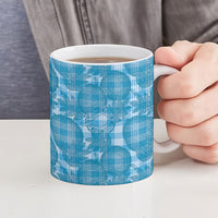 Polu Hawaii Breadfruit Palaka Motifs Ceramic Mug LT14 - Polynesian Pride